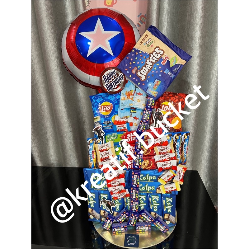 

buket snack viral