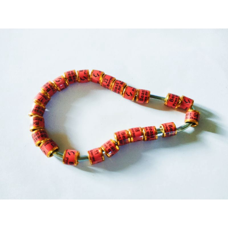 Ring Burung Murai Batu model RODA, Bebas request Nama 2 baris