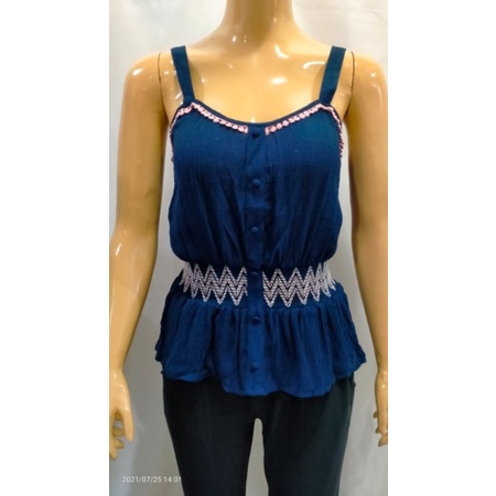 Blouse Tanktop Casual Branded  Export Termurah