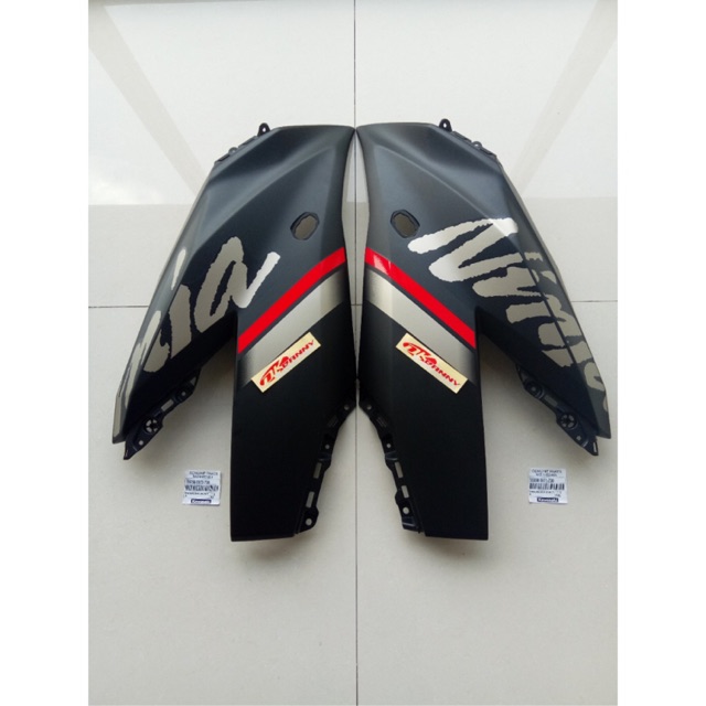 Fairing set kanan kiri Ninja 250SL 2019 hitam merah Ninja RR Mono 2019 merah