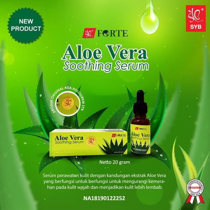 SYB FORTE ALOE VERA SOOTHING SERUM - 20ml