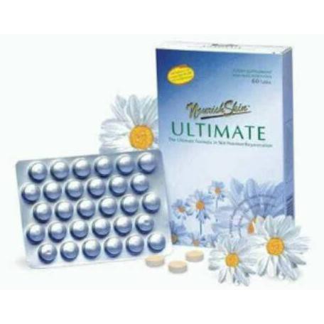 Promo0 Nourish Skin Ultimate/ Noriskin Ultimate/Nuriskin Ultimate Isi 60 Cuci Gudangg