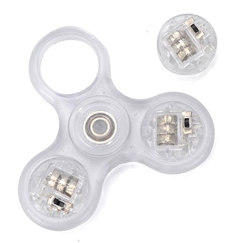 Mary 3 ''Sensory Fidget Spinning Tops Dengan Lampu Kedip Warna-Warni Dewasa Mainan Anak