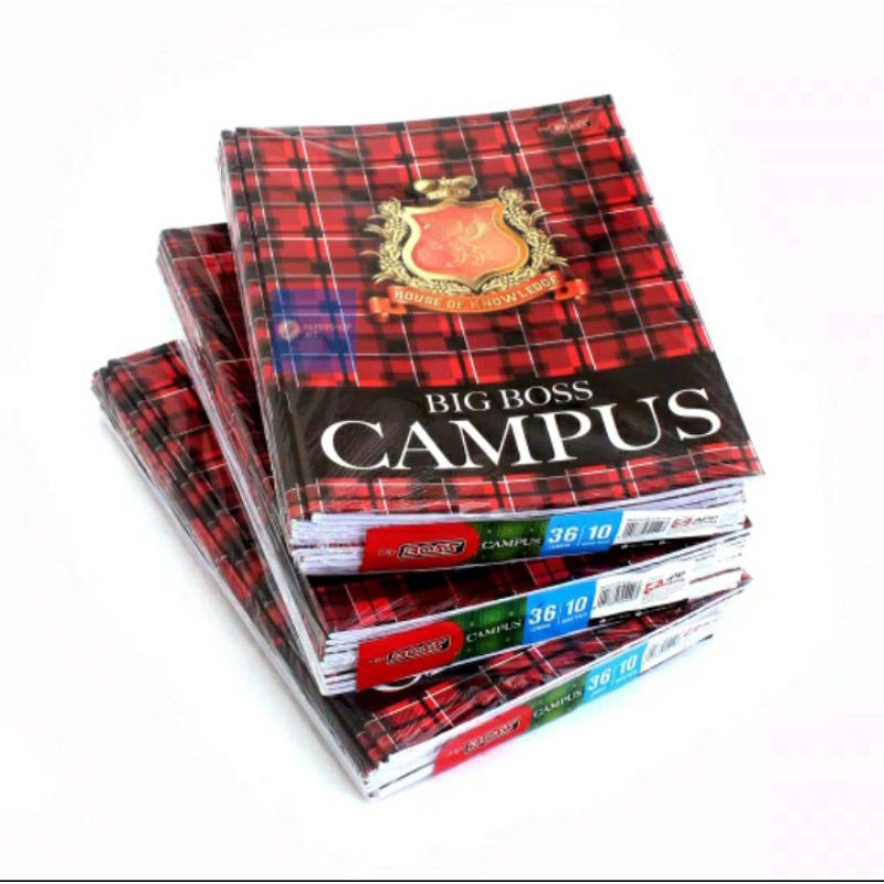 

Buku Tulis Campus Isi 36 Lembar / 1 Pack Isi 10 Pcs