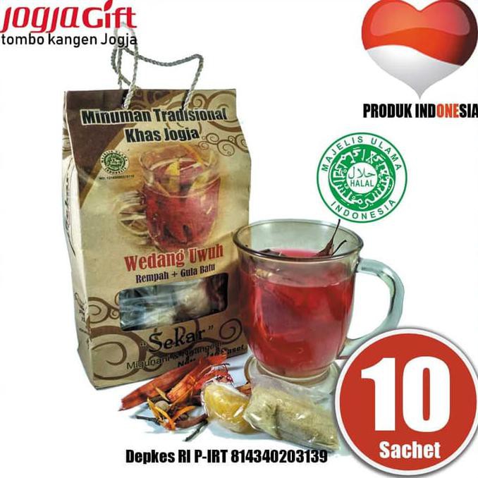 

Wedang Uwuh Rempah Gula Batu Sekar (isi 5 sachet)