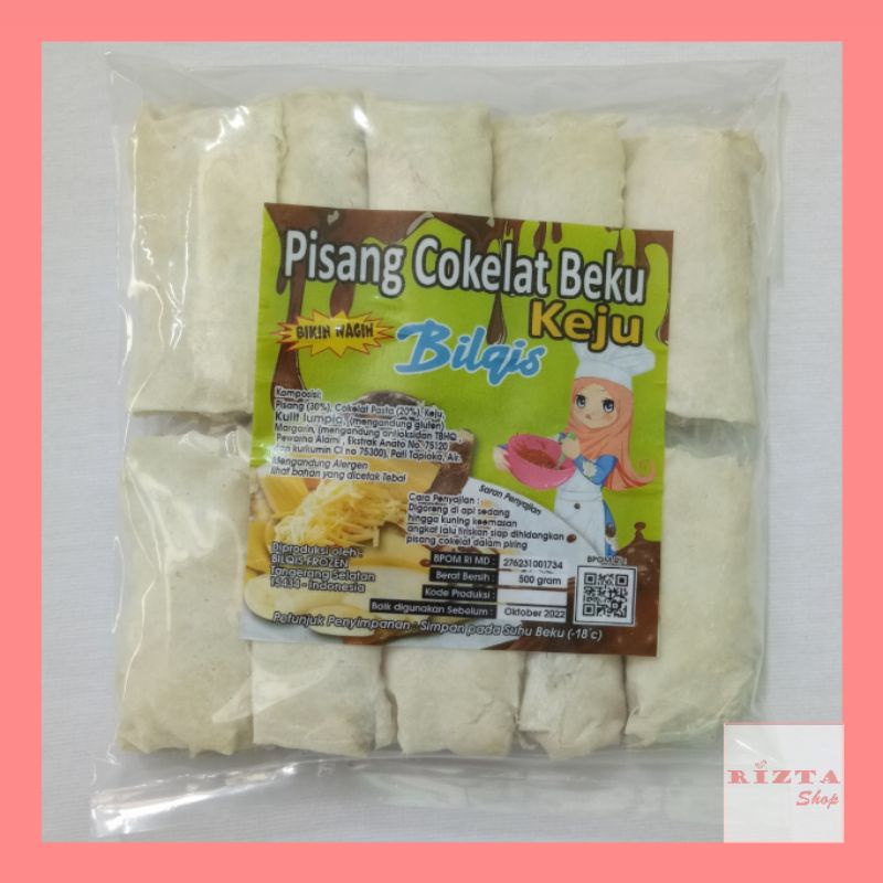 

Bilqis Frozen Pisang Lumer Cokelat Keju