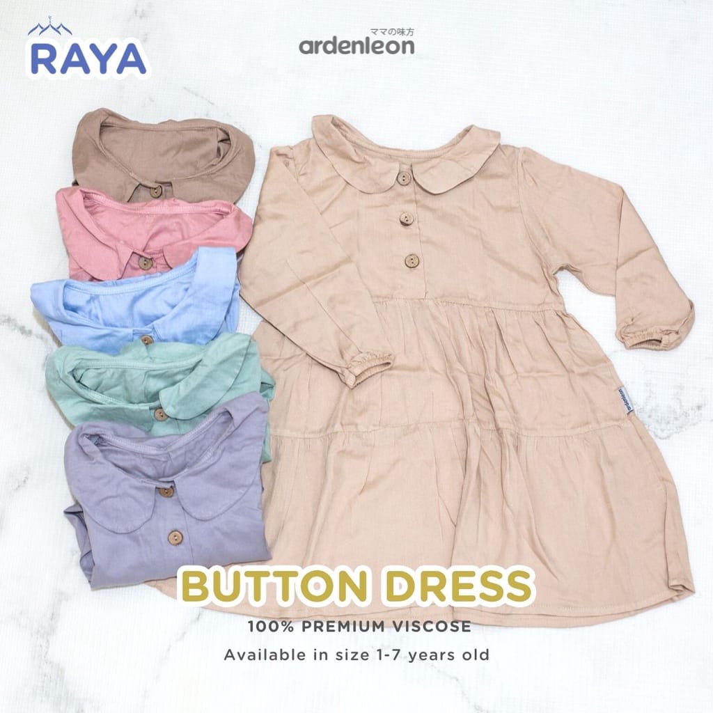 ARDENLEON RAYA DRESS SET (BAJU DRESS ANAK PEREMPUAN)