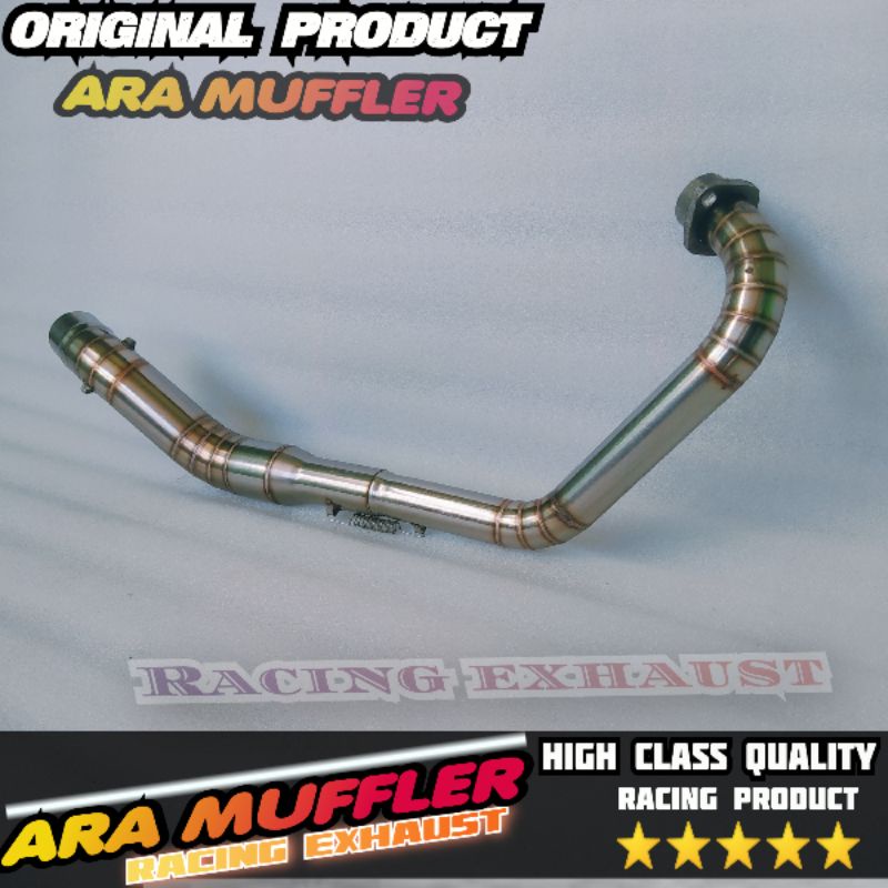 Pipa leher knalpot CB 150R Old CB Lama Honda Cb 150R Lama full cacing stainless