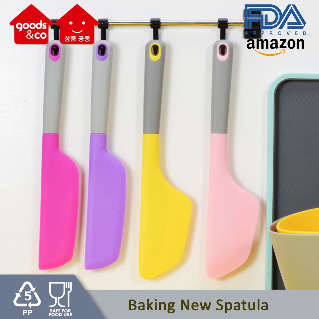 Spatula Baking Silikon Jumbo Lebar/Spatula Silikon Tahan panas Premium