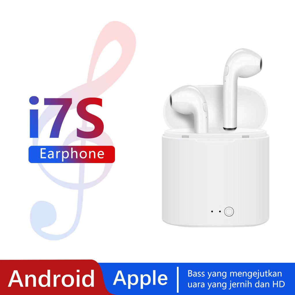 Original i7s TWS Pop Up Window Earphones Bluetooth Earbuds i7s