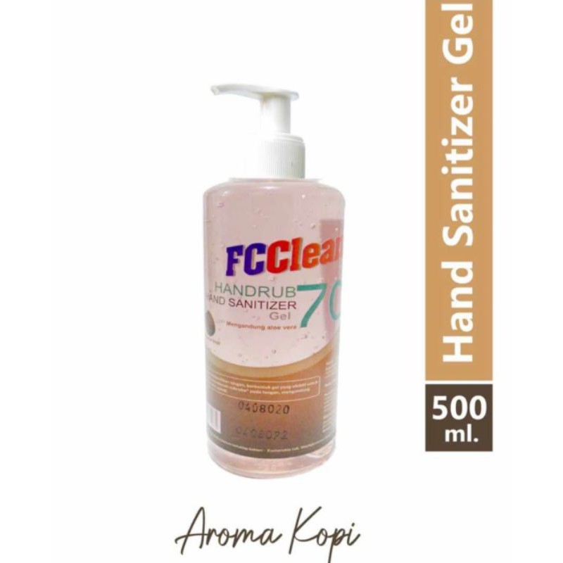 FC clean handsanitizer gell kopi