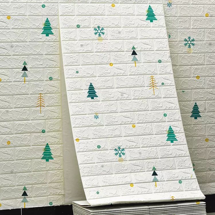 Wallapaper 3D FOAM / Motif Anak tebal 3MM / Wall Foam Dinding-ZT0402 TREE