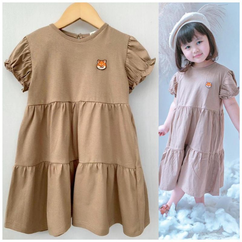 Dress Anak MOLLY By SMILEE 1-5 tahun Dress Anak Lucu Dress Anak Premium