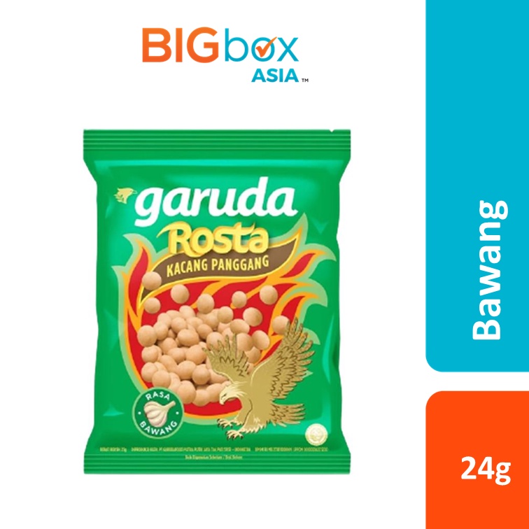 Garuda Rosta Kacang Panggang Rasa Bawang 24g
