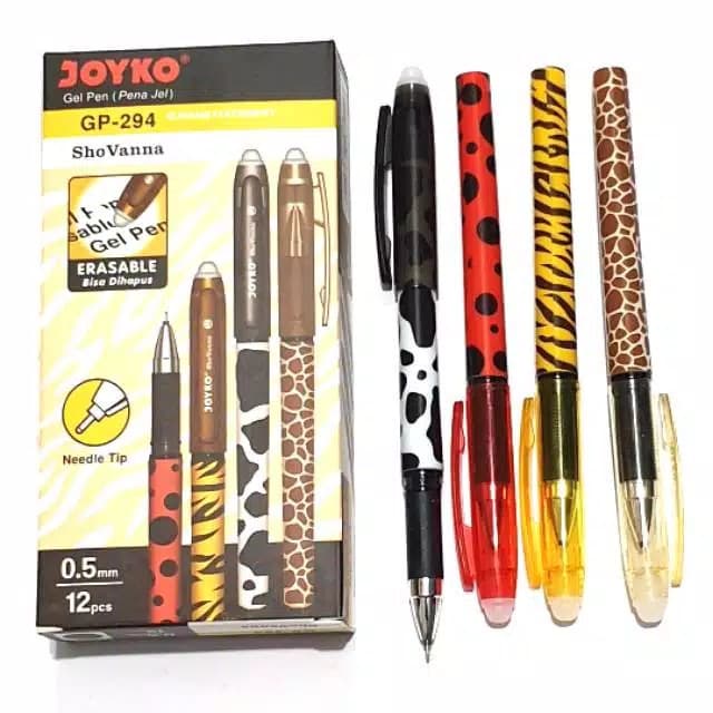 

Pulpen bisa hapus Erasable ANIMAL Needle Tip GP-294 JOYKO
