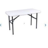 Krisbow meja lipat portable 4 feet