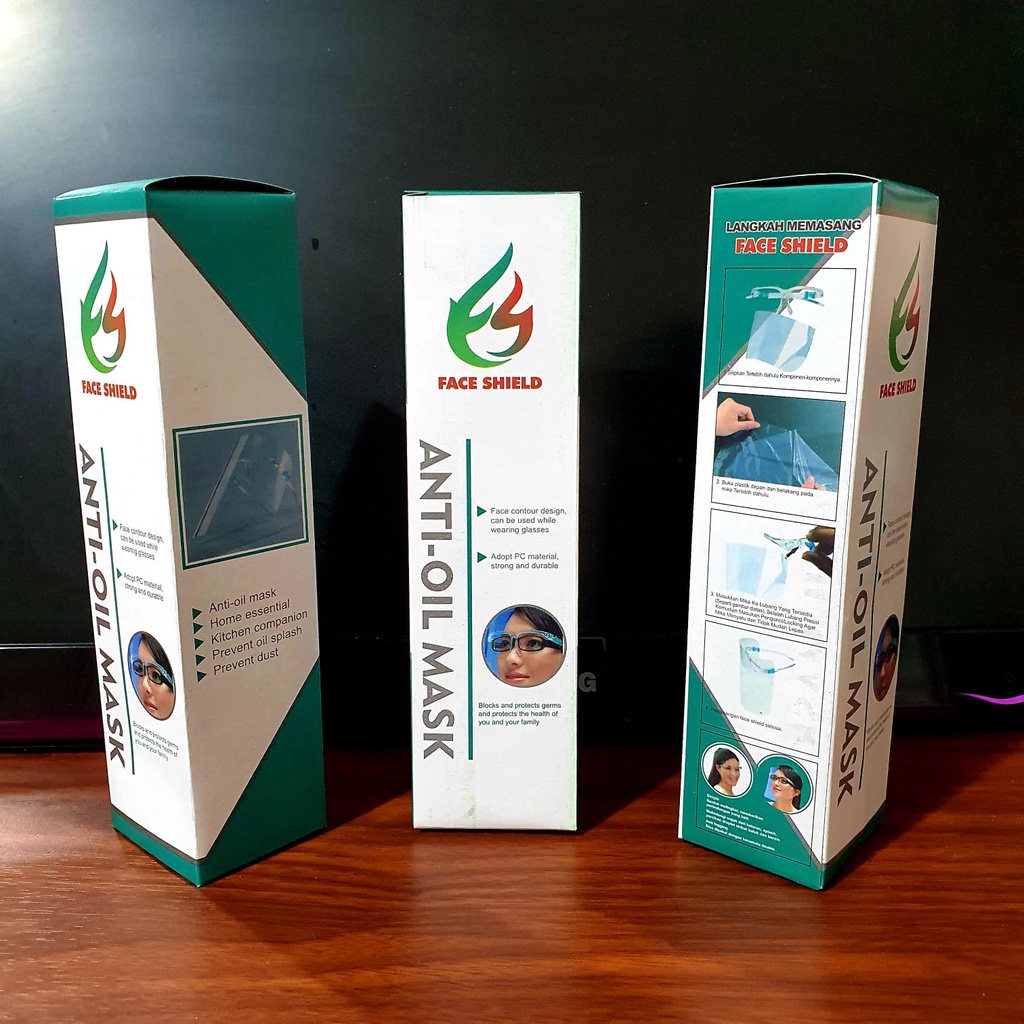 Face Shield Kacamata Nagita Box Satuan Faceshield Kacamata Murah Mask