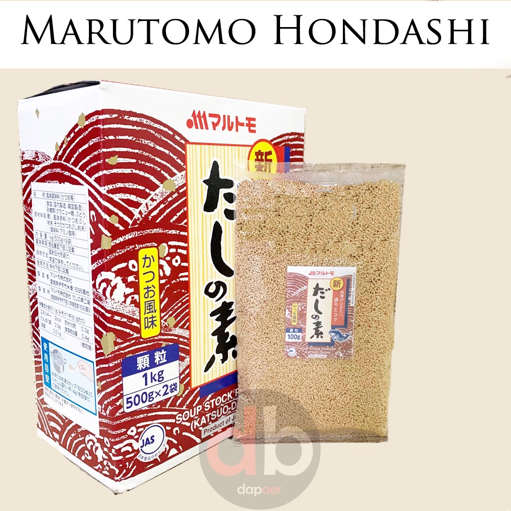 

Marutomo Hondashi | Dashi | Hondashi | Kaldu Ikan 100 g