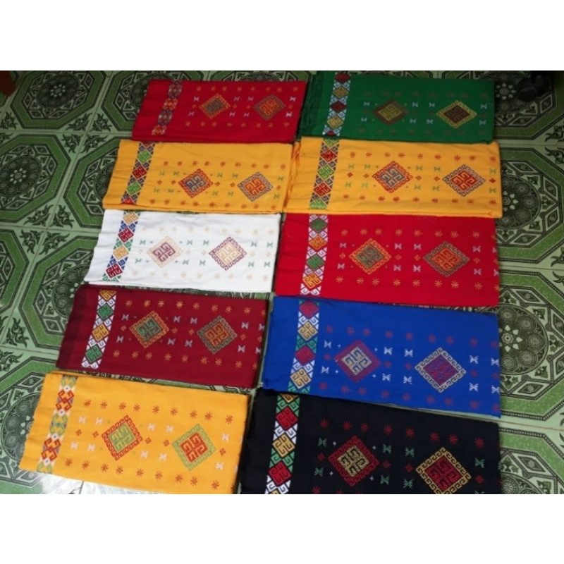 Kain tenun pabintik sulam bordir