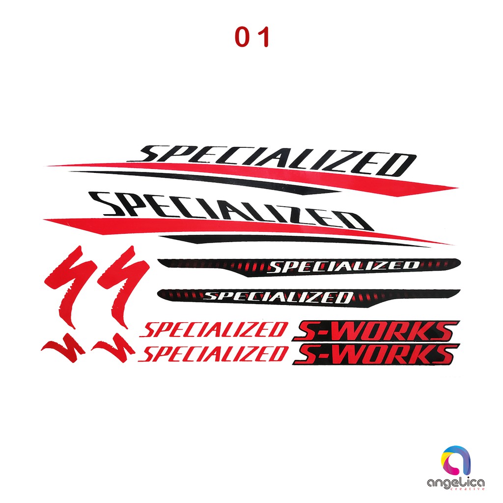 Stiker Sepeda Specialized