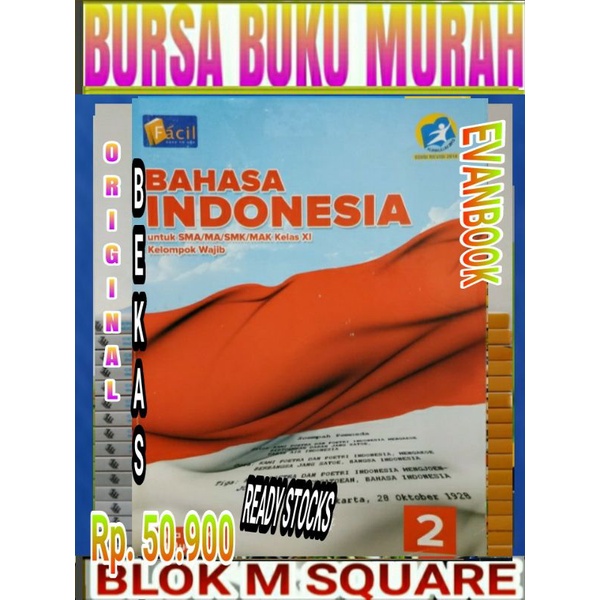 

Buku bahasa indonesia untuk SMA kelas 2 XI 11 kurikulum 2013 revisi facil