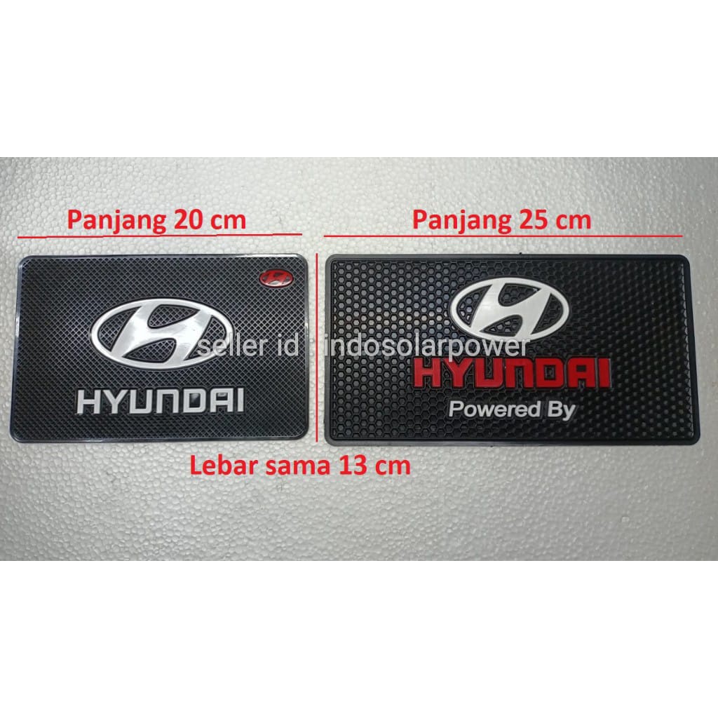 Dashmat Anti Slip Sticky Pad HP Dashboard Mobil HYUNDAI Tucson Santa Fe H1 I10 I20 Getz Accent Atoz