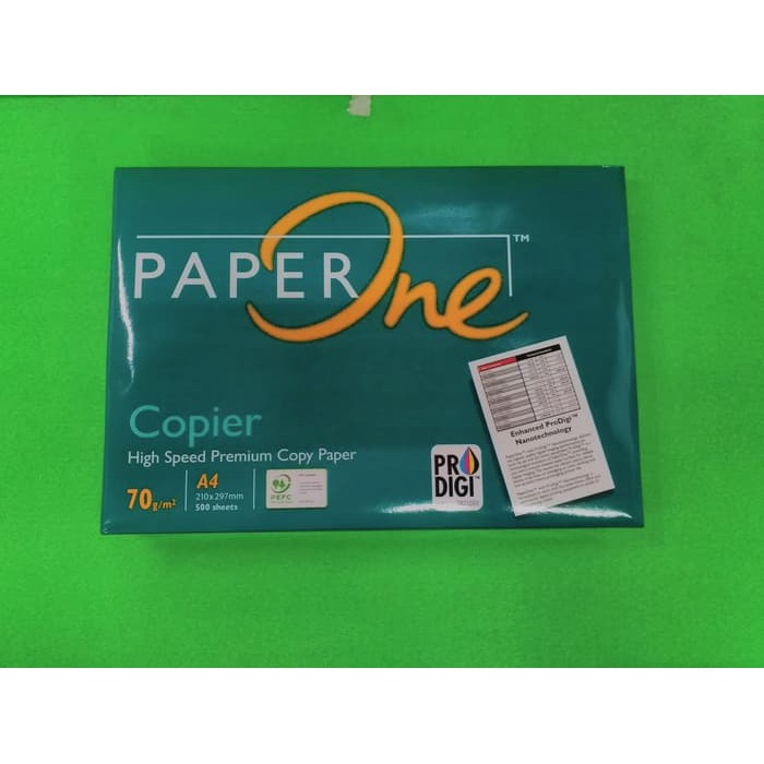 

Jual Kertas HVS Fotocopy PaperOne A4 70 g/m2 Terlaris