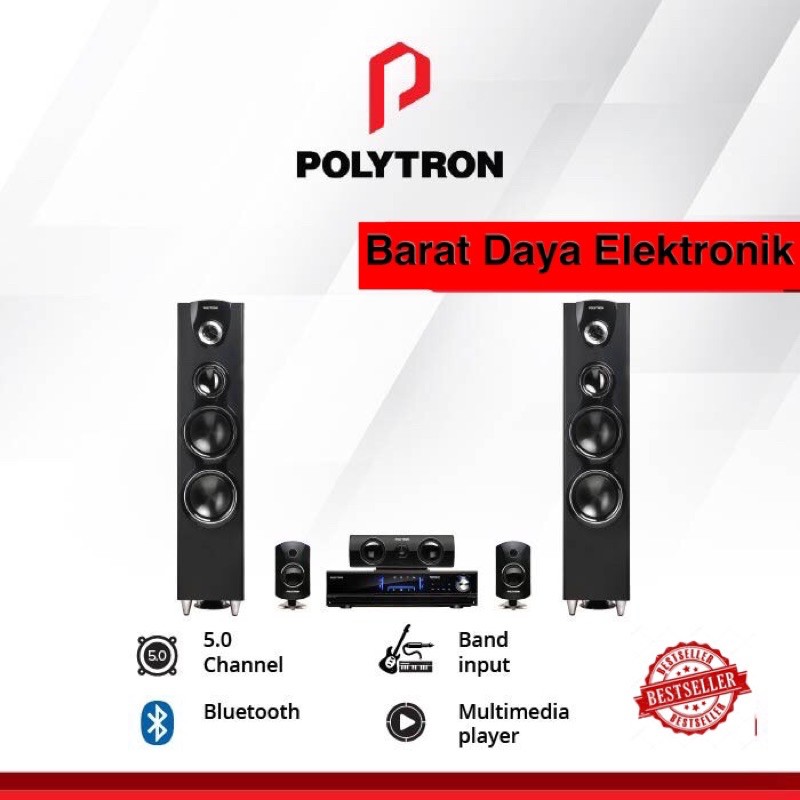 Polytron BB 5510 Big Band BB 5510 Home Theater - Hitam