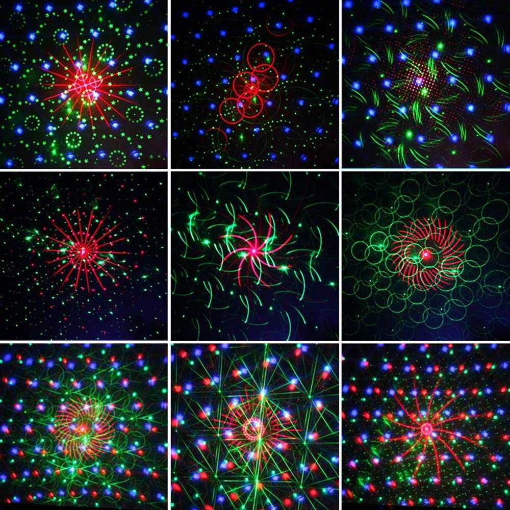 TD - CGC CAIYUE Proyektor Laser LED Lampu Disco 60 Patterns - M-RGB-60A
