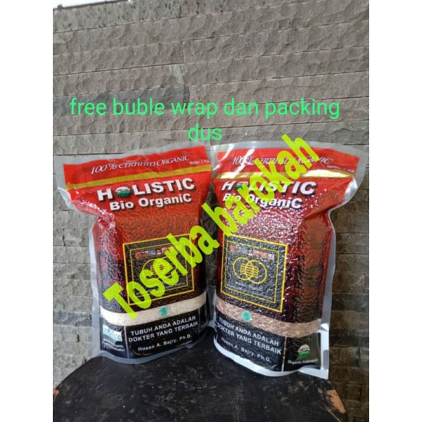 

Beras putih organik asli produk holistik/Holistic bio organik