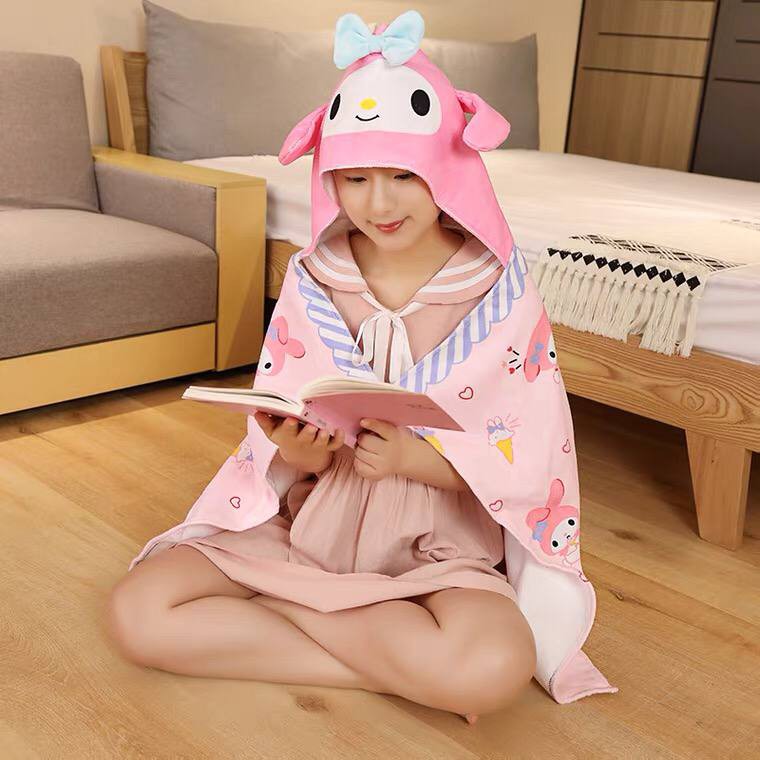 SELIMUT MICKEY MINNIE MOUSE MELODY PURIN CINNAMOROLL IMPOR BLANKET