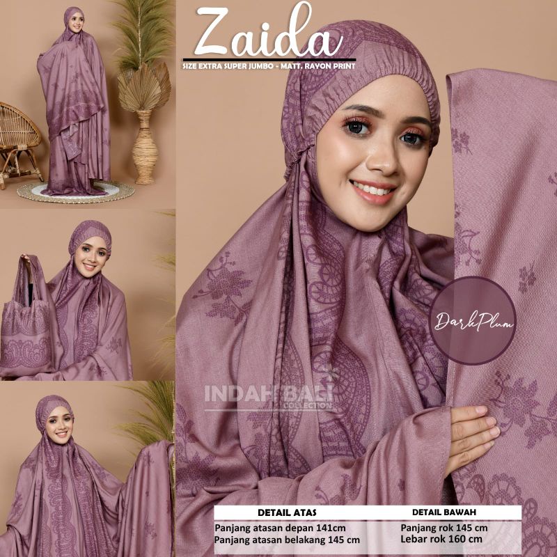 MUKENA BALI ZAIDA EKSTRA SUPER JUMBO