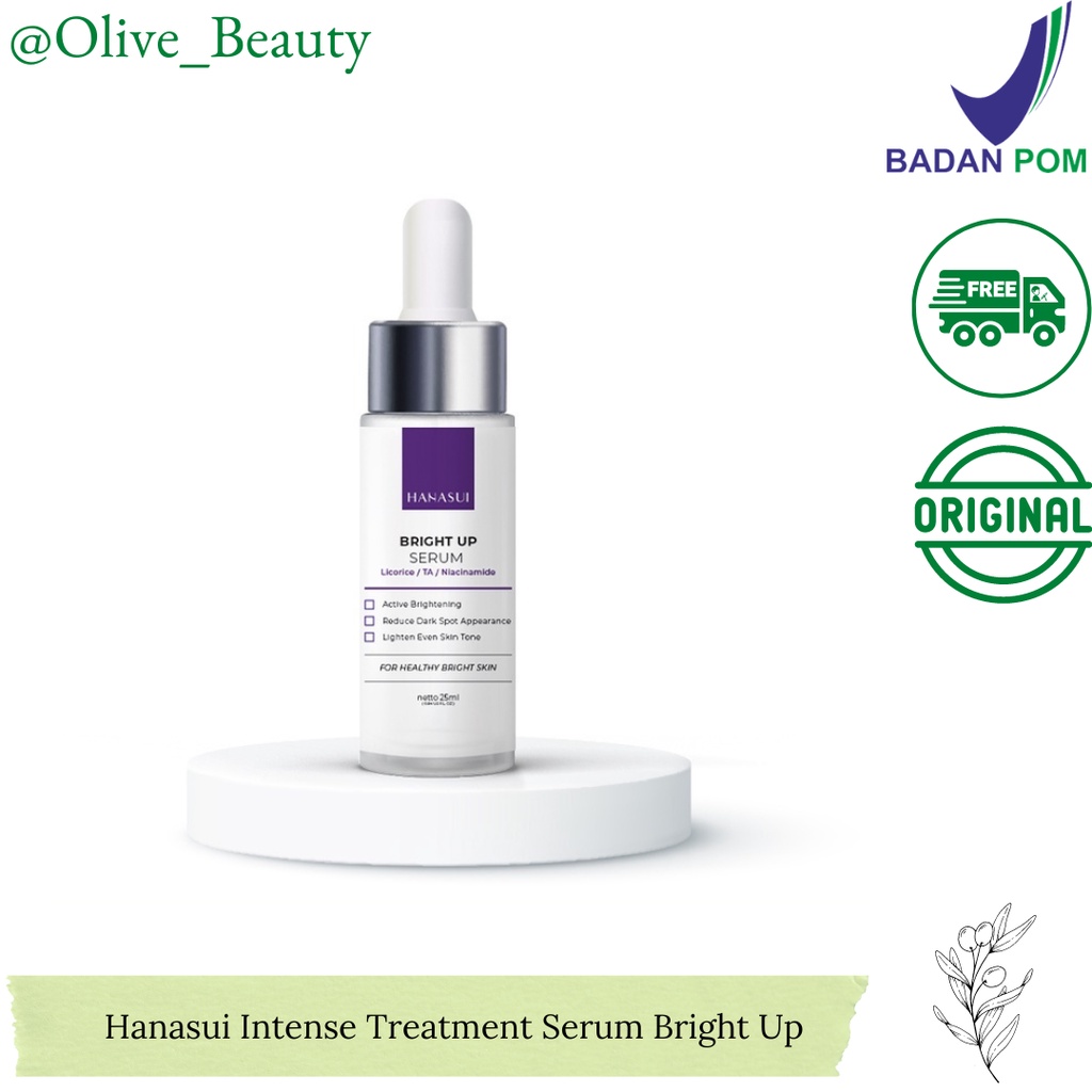 Jual Hanasui Intense Treatment Serum Bright Up 25 Ml | Shopee Indonesia