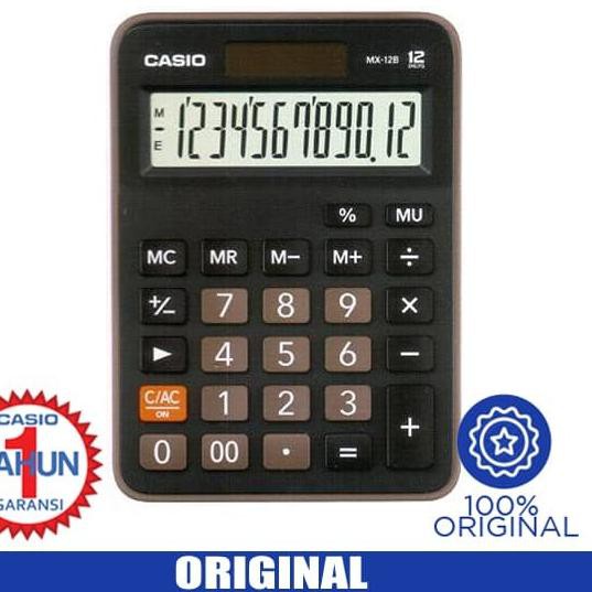 

Serbuuuu-67 Kalkulator Casio MX-12B Original Garansi (Calculator Desktop)