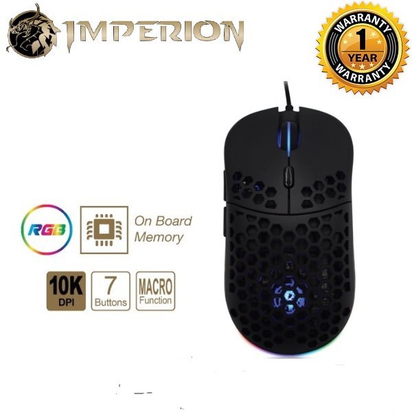 Mouse gaming imperion wired macro function z610 swarm - Mice