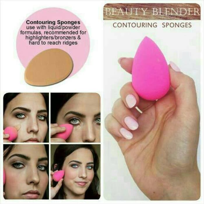 SPONGE BLENDER EGG - VOV - BEAUTY BLENDER SPONGE MAKE UP