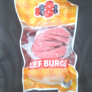 

8888 Beef Burger Burger Daging Sapi isi 10 260gr Sorin Maharasa