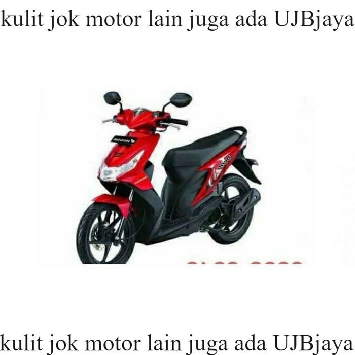 Kulit Jok Motor Beat Karbu BAHAN ORI Sarung Jok Motor Beat Karbu G4
