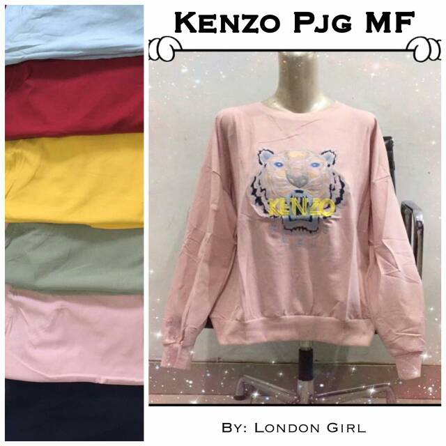 Kaos import bordir Kenzo (XL)