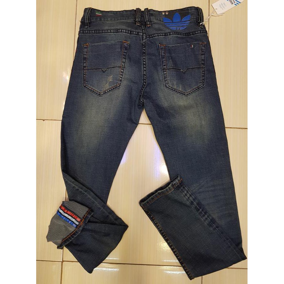 Murah Meriah Celana  Jeans  Adidas  Slim Fit Terima Kasih 