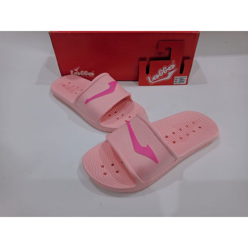Sandal slop loggo pink