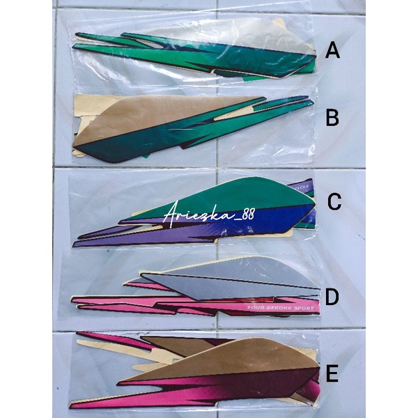 Striping GL PRO 1995 | stiker motor honda gl pro 95 lama