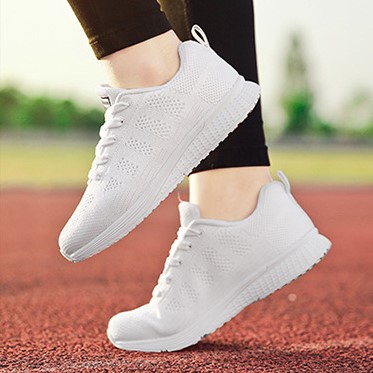 DNY Sepatu Olahraga Wanita Import Sneakers Lari Cewek Kekinian Terbaru 0103-4