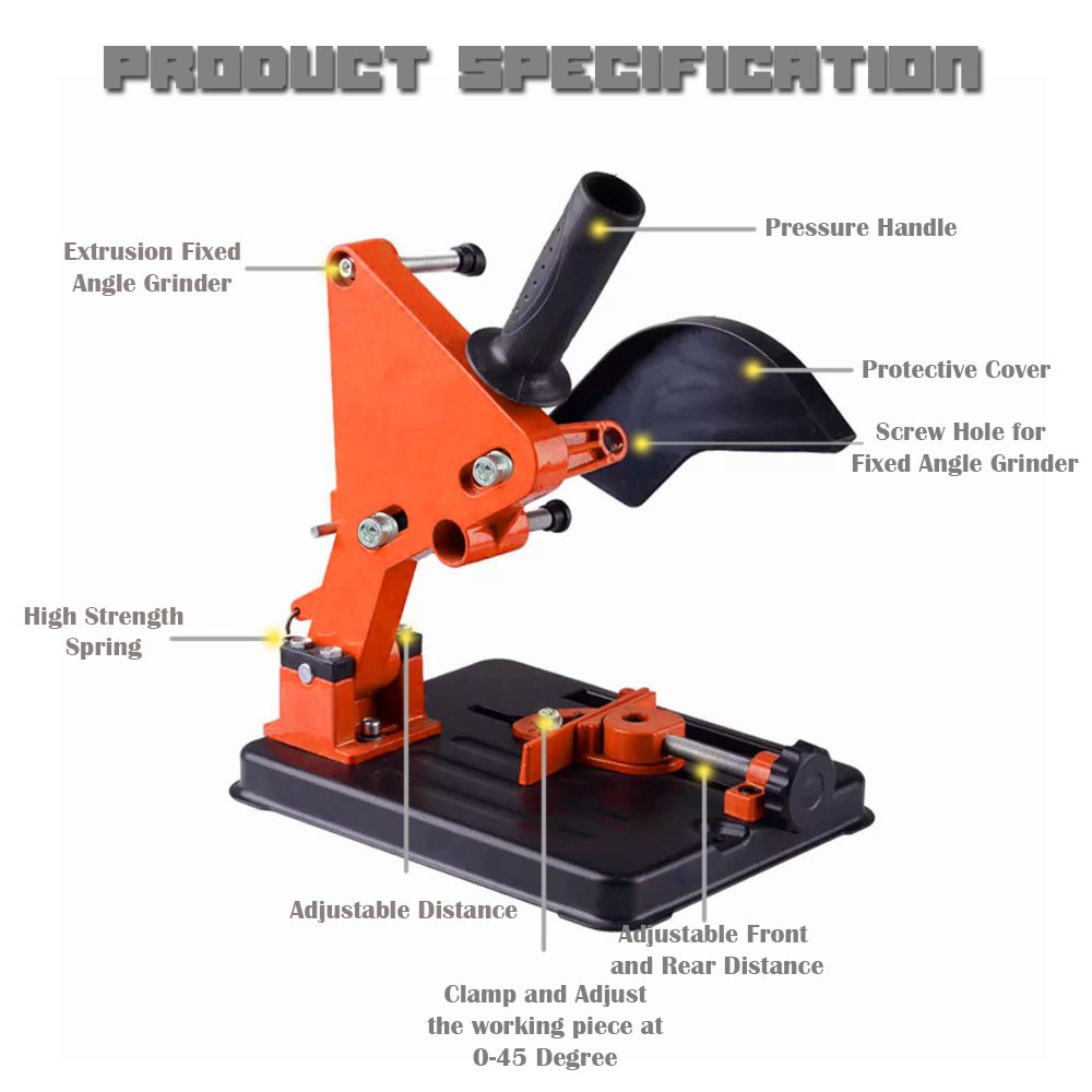 DUDUKAN MESIN GRINDER PJL-801 ANGLE GRINDER