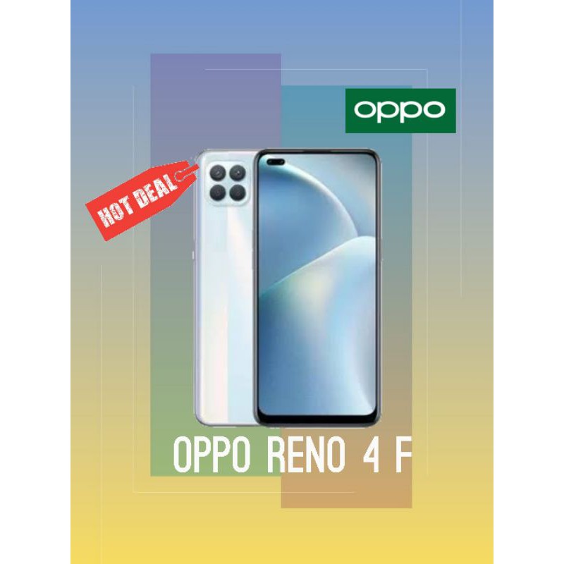 HP OPPO RENO4F 8GB/128GB GARANSI RESMI 100% BERKUALITAS ORIGINAL