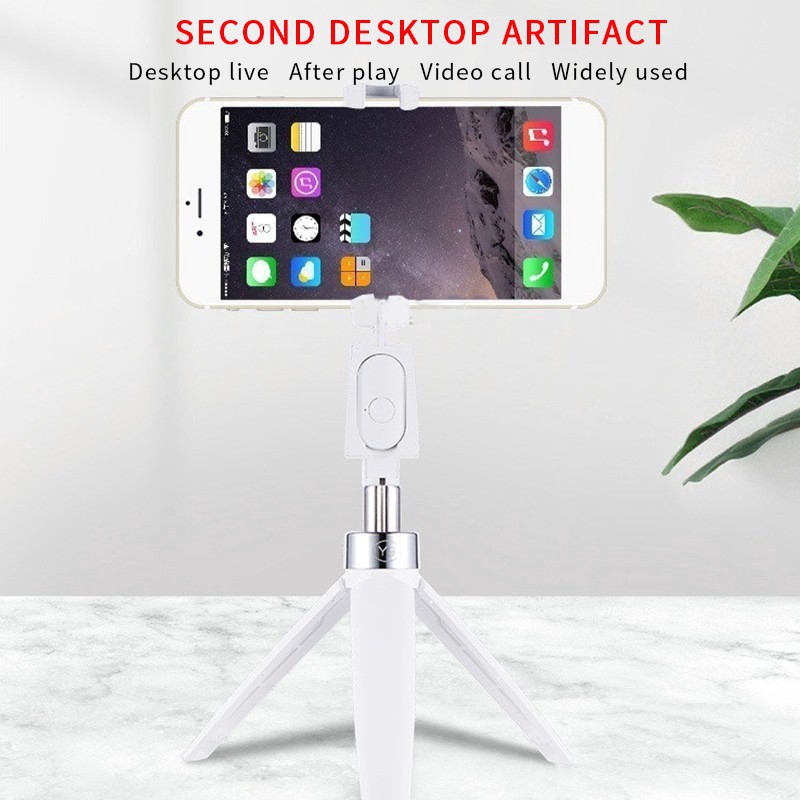 Tongsis Y9 Bluetooth Selfie Stick Tongkat Integrated Tripod