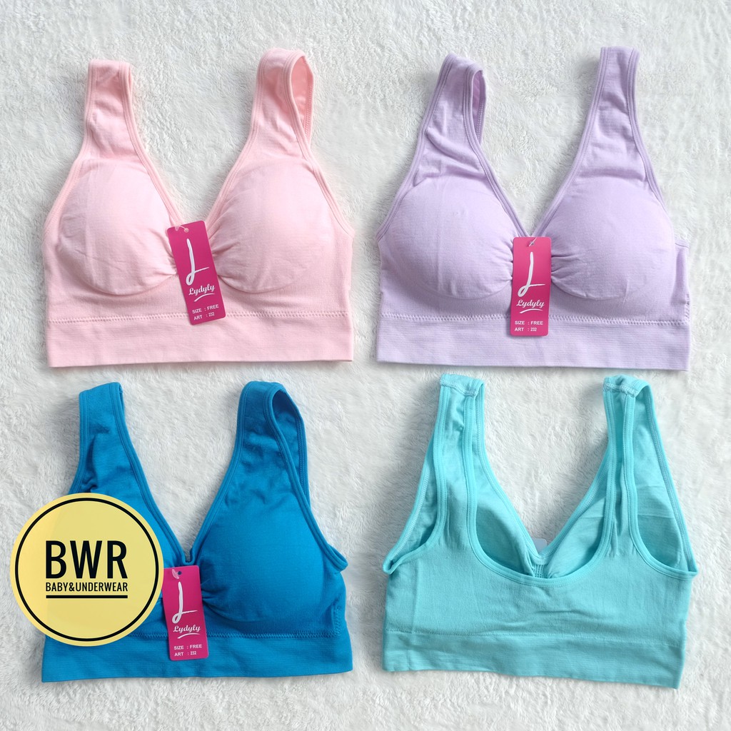 Miniset Lydyly CRYN 232 | Bra Sport Busa Wanita [ VI K5-K6 ] Cryn232 Bra Senam - Bwr