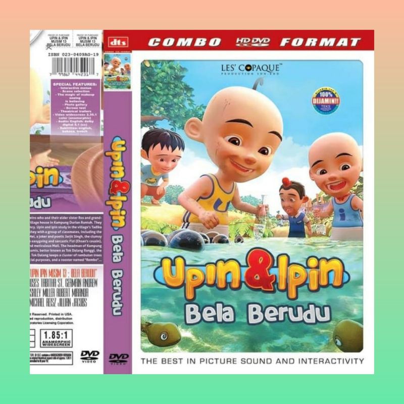 Jual Terlaris Kaset Film Animasi Kartun Anak Anak Upin Ipin Belah ...