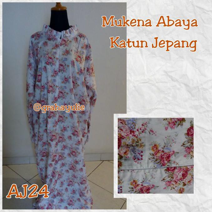Terbaru Mukena Abaya Katun Jepang