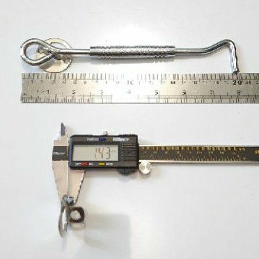 Cantolan Jendela Bulat Jumbo Chrome 8&quot; Pres / Hak Angin JMJ (D4208)